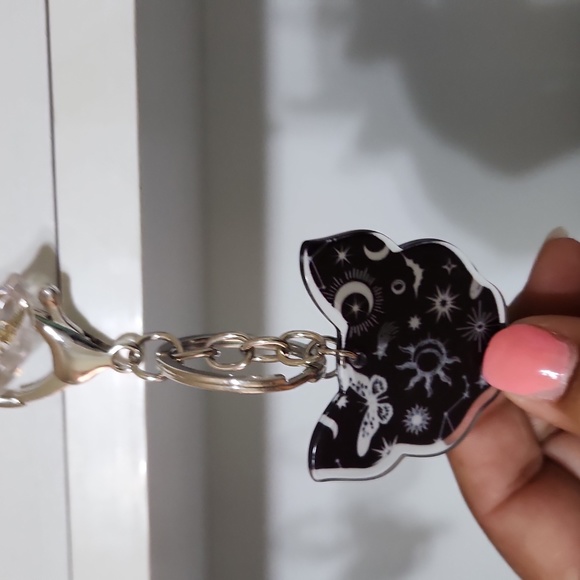 Cat head Keychain - Picture 3 of 4
